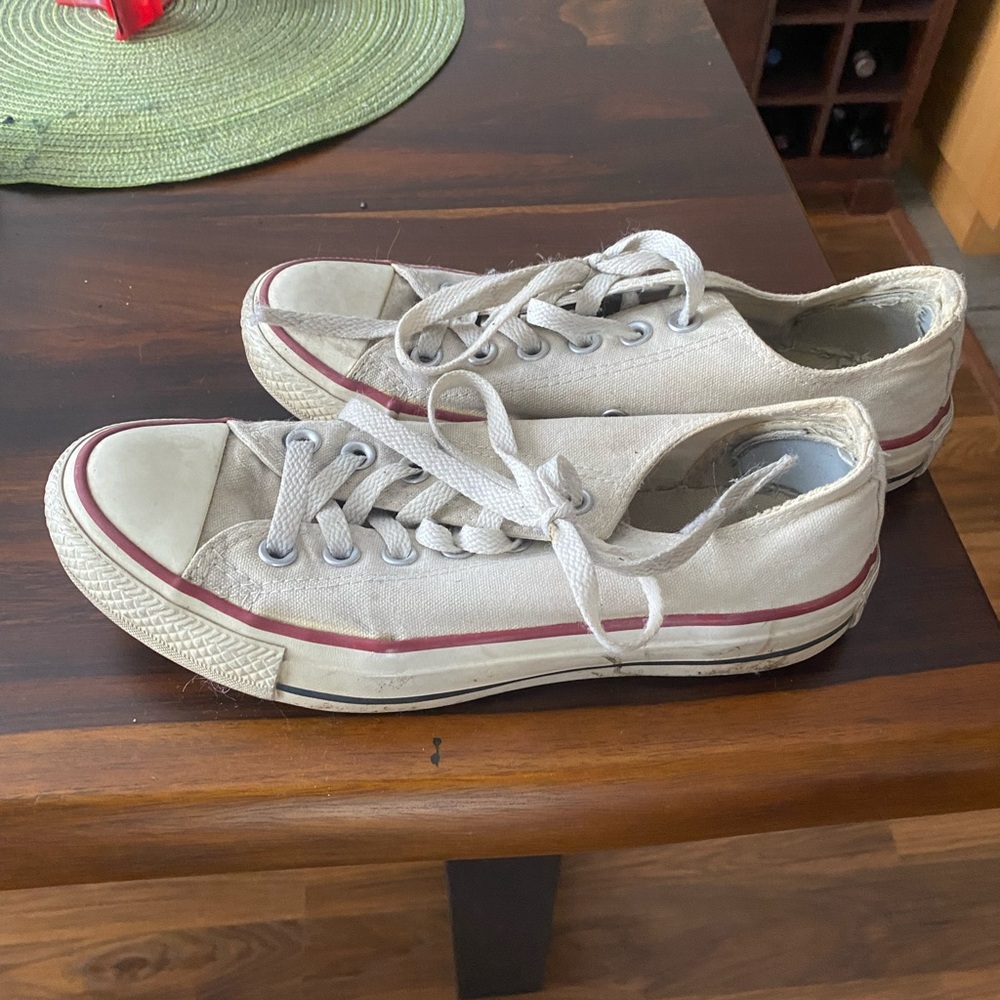 White Low All Star Converse 7W/5M